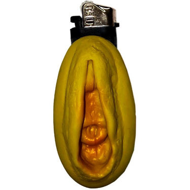 Accendino Vagina Dorata Diablo Picante per Feste ed Eventi Speciali